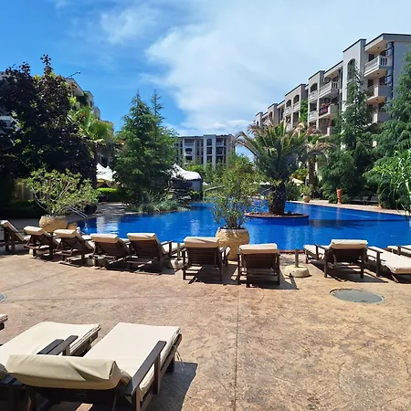 3 With Poolview In Cascadas Apartamento Sunny Beach