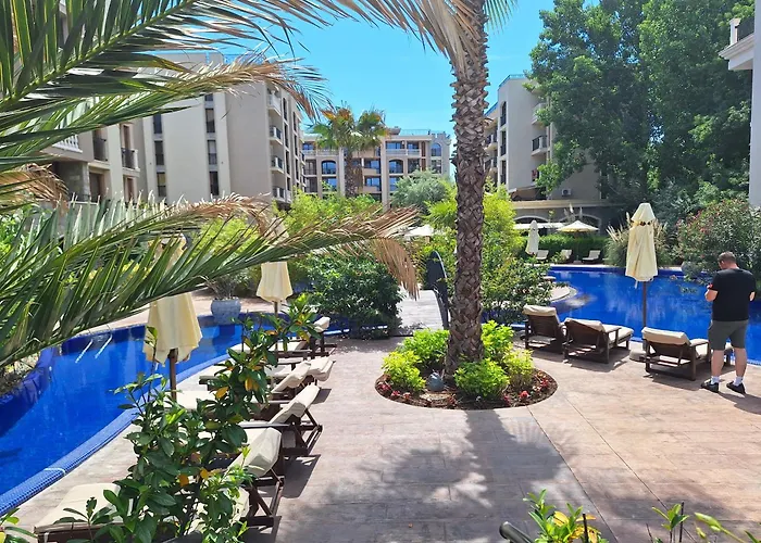 3 With Poolview In Cascadas Apartamento Sunny Beach